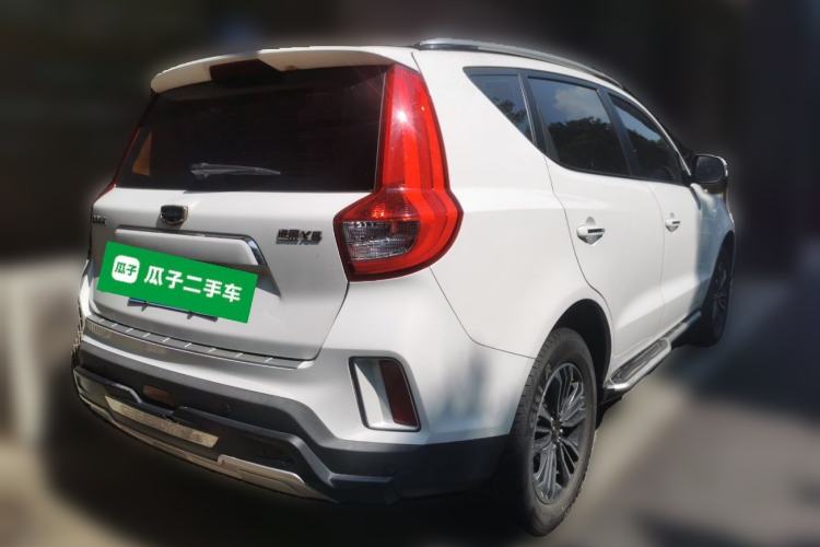 Used Geely Auto Vision X6 2016 1.8L Manual Luxury Model Rear Right 45 Deg