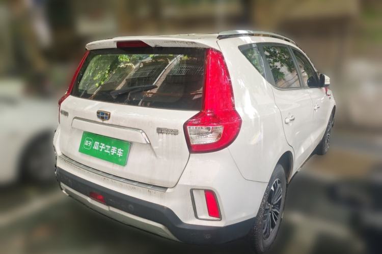 Used Geely Auto Vision X6 2016 1.3T CVT Flagship Model Rear Right 45 Deg