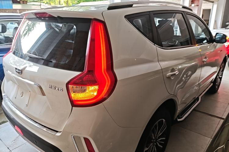 Used Geely Auto Vision X6 2016 1.3T CVT Flagship Model Rear Right 45 Deg