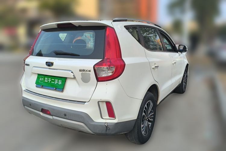 Used Geely Auto Vision X6 2016 1.3T CVT Luxury Model Rear Right 45 Deg