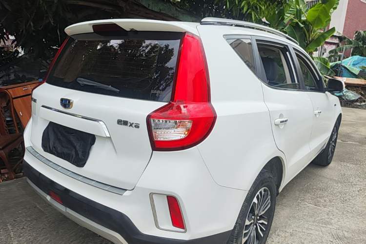 Used Geely Auto Vision X6 2016 1.3T CVT Luxury Model Rear Right 45 Deg