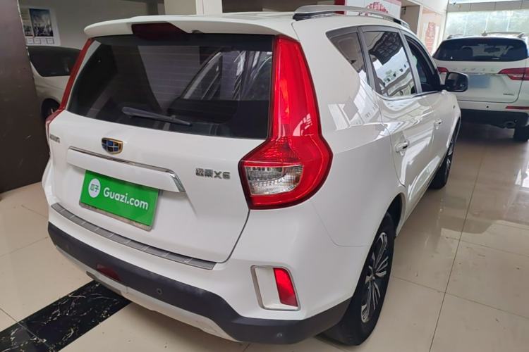 Used Geely Auto Vision X6 2016 1.3T CVT Luxury Model Rear Right 45 Deg