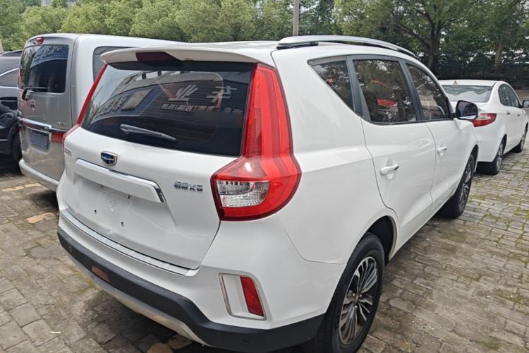 Used Geely Auto Vision X6 2016 1.8L Manual Luxury Model Rear Right 45 Deg