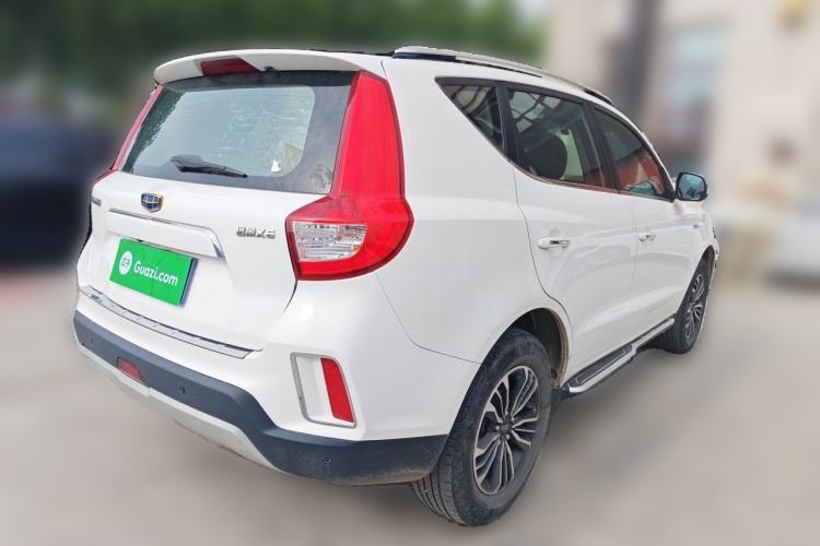 Used Geely Auto Vision X6 2016 1.3T CVT Flagship Model Rear Right 45 Deg