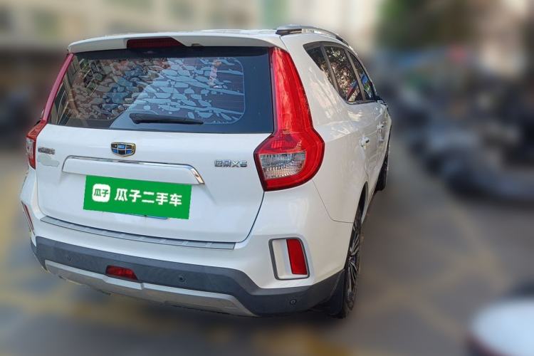 Used Geely Auto Vision X6 2016 1.3T CVT Flagship Model Rear Right 45 Deg