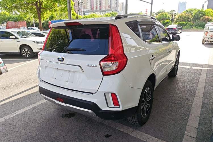 Used Geely Auto Vision X6 2016 1.3T CVT Flagship Model Rear Right 45 Deg