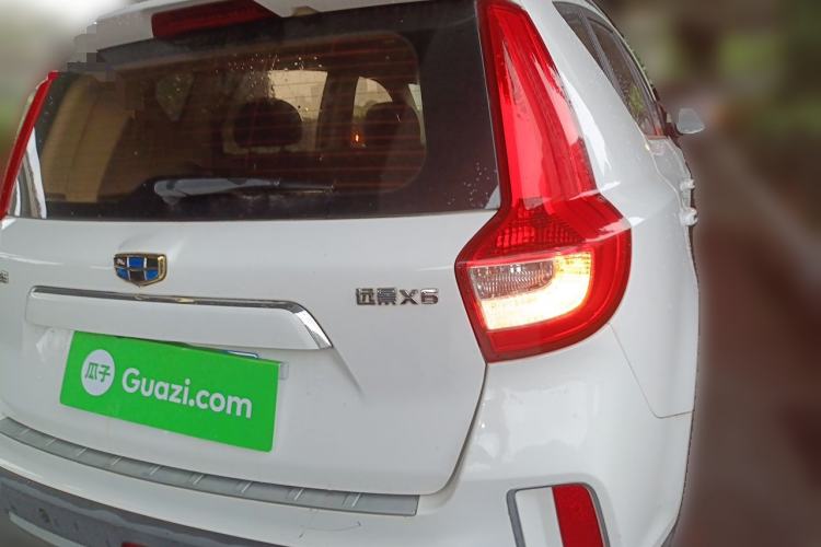 Used Geely Auto Vision X6 2016 1.3T CVT Luxury Model Rear Right 45 Deg