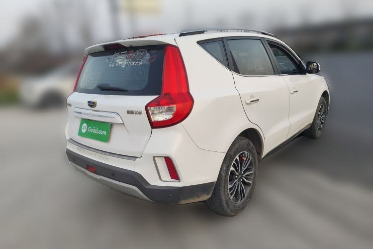 Used Geely Auto Vision X6 2016 1.8L Manual Luxury Model Rear Right 45 Deg
