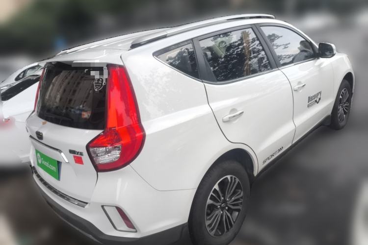 Used Geely Auto Vision X6 2016 1.8L Manual Luxury Model Rear Right 45 Deg