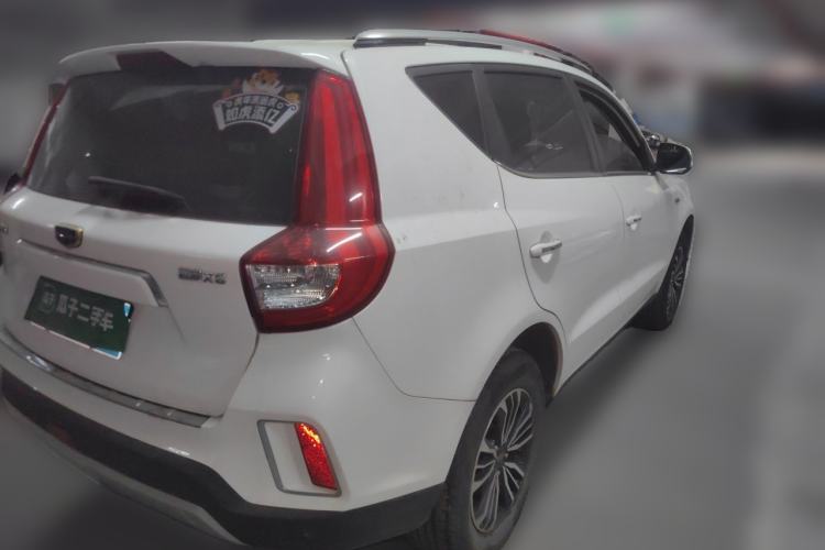 Used Geely Auto Vision X6 2016 1.3T CVT Flagship Model Rear Right 45 Deg