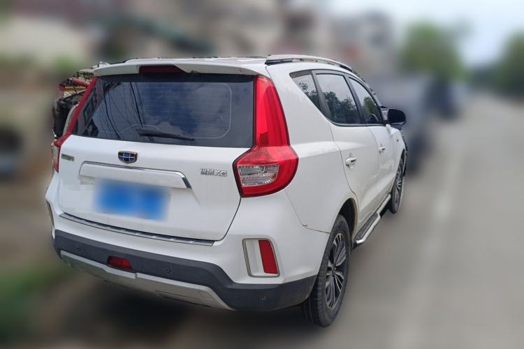 Used Geely Auto Vision X6 2016 1.3T CVT Flagship Model Rear Right 45 Deg