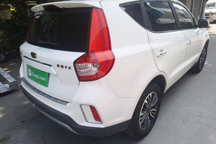 Used Geely Auto Vision X6 2016 1.8L Manual Luxury Model Rear Right 45 Deg