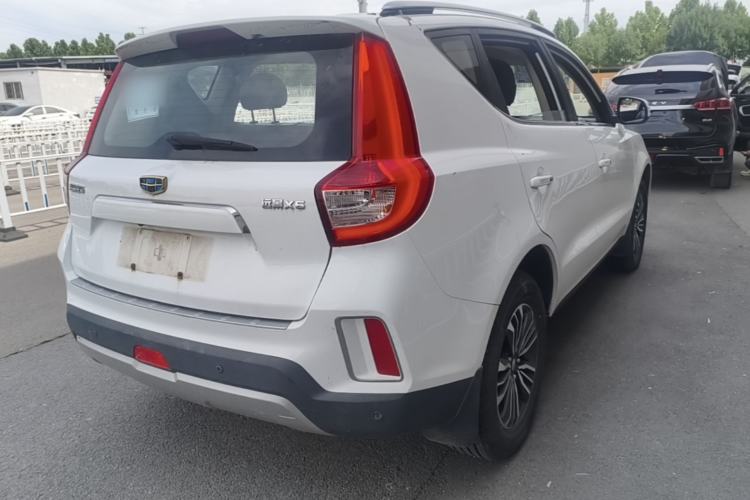 Used Geely Auto Vision X6 2016 1.8L Manual Luxury Model Rear Right 45 Deg