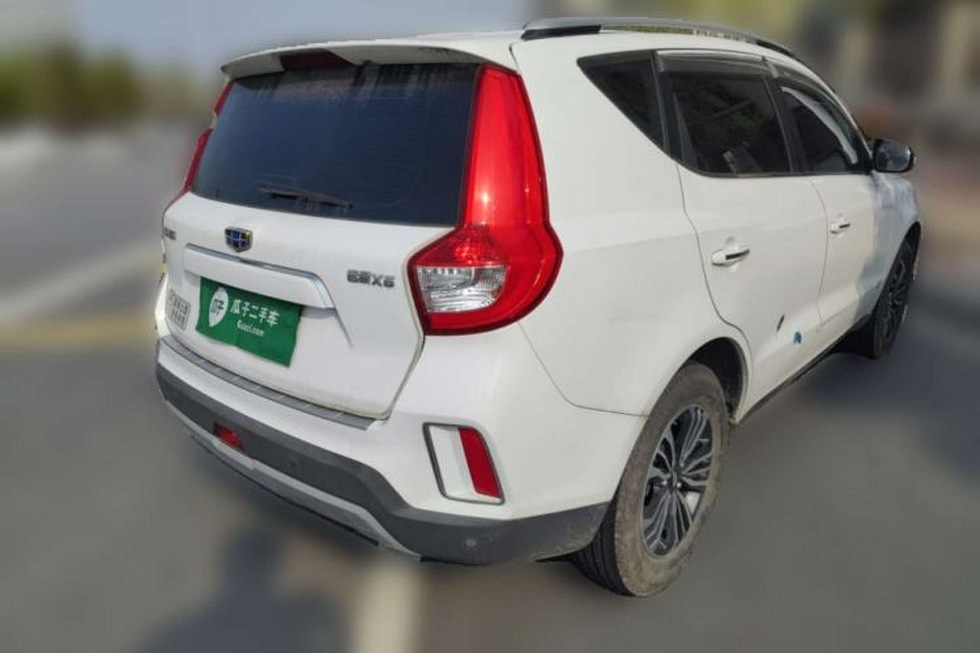 Used Geely Auto Vision X6 2016 1.8L Manual Luxury Model Rear Right 45 Deg