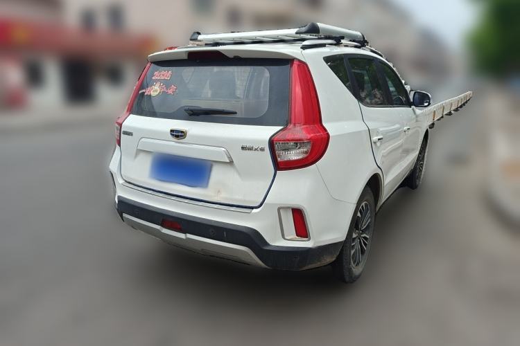 Used Geely Auto Vision X6 2016 1.8L Manual Luxury Model Rear Right 45 Deg