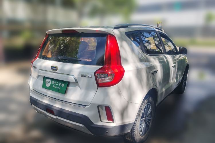 Used Geely Auto Vision X6 2016 1.8L Manual Luxury Model Rear Right 45 Deg