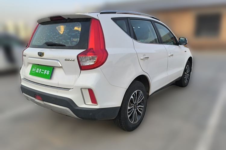 Used Geely Auto Vision X6 2016 1.3T CVT Flagship Model Rear Right 45 Deg