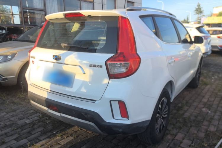 Used Geely Auto Vision X6 2016 1.8L Manual Luxury Model Rear Right 45 Deg