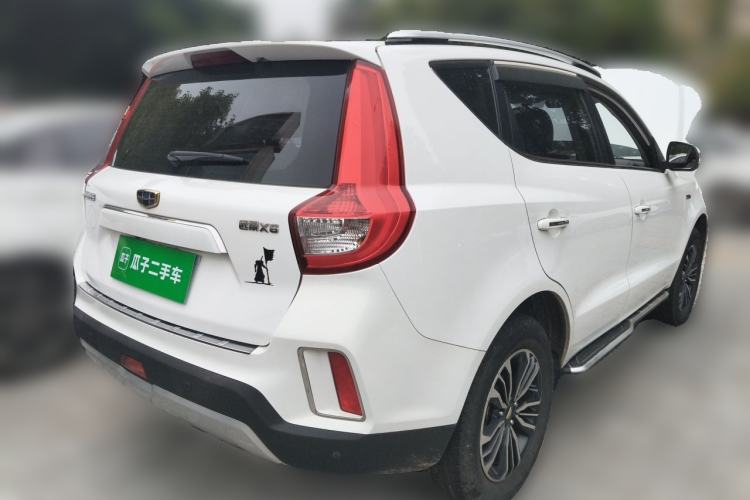 Used Geely Auto Vision X6 2016 1.3T CVT Flagship Model Rear Right 45 Deg