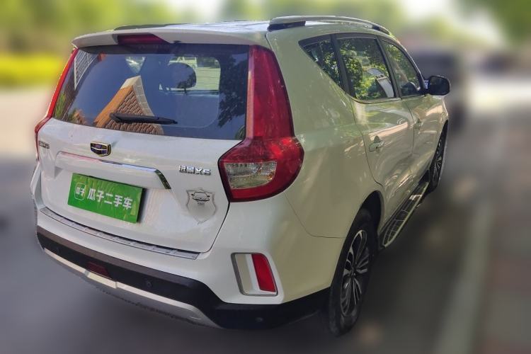 Used Geely Auto Vision X6 2016 1.8L Manual Luxury Model Rear Right 45 Deg