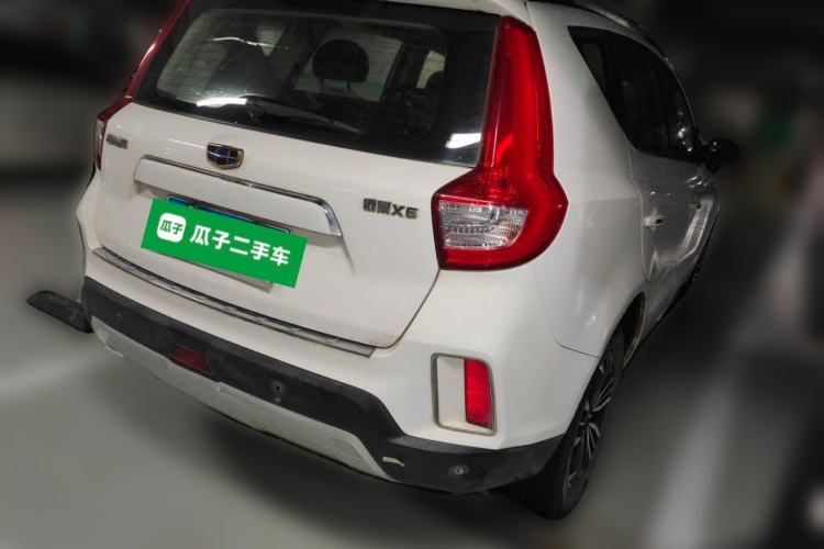 Used Geely Auto Vision X6 2016 1.8L Manual Luxury Model Rear Right 45 Deg