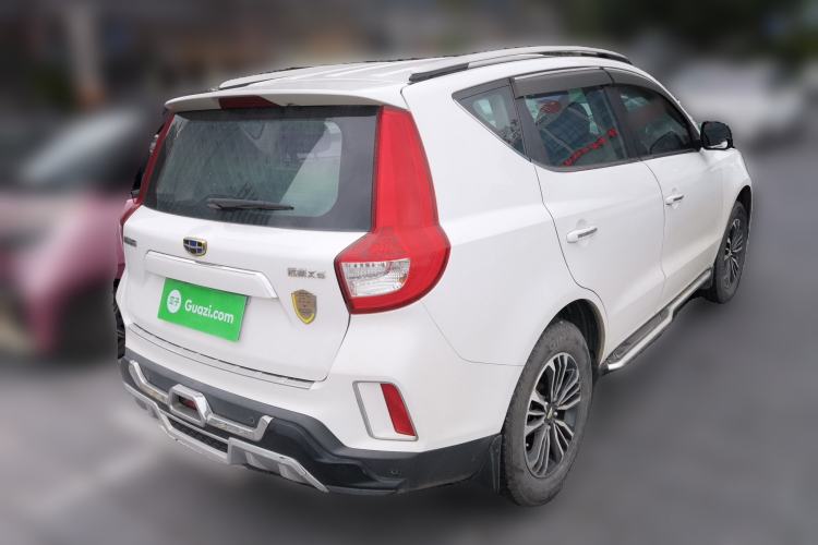 Used Geely Auto Vision X6 2016 1.8L Manual Luxury Model Rear Right 45 Deg
