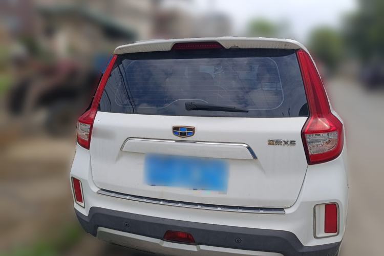 Used Geely Auto Vision X6 2016 1.3T CVT Flagship Model Rear