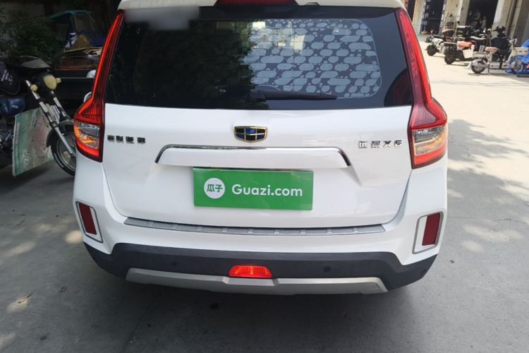 Used Geely Auto Vision X6 2016 1.8L Manual Luxury Model Rear
