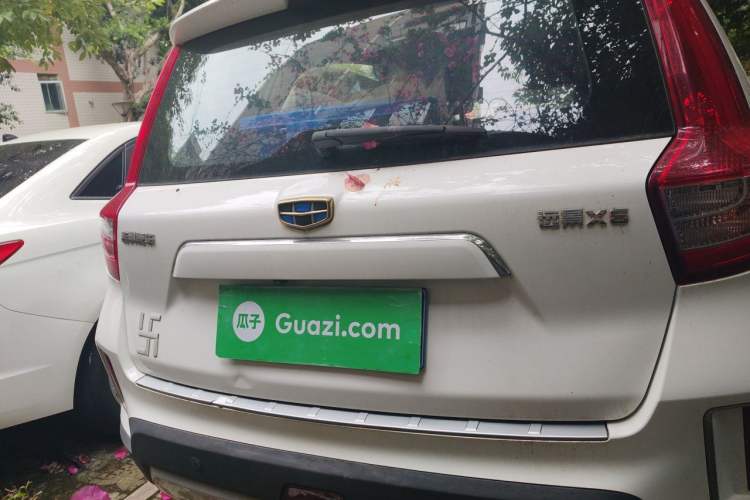Used Geely Auto Vision X6 2016 1.8L Manual Luxury Model Rear