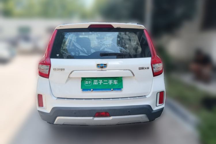Used Geely Auto Vision X6 2016 1.8L Manual Luxury Model Rear