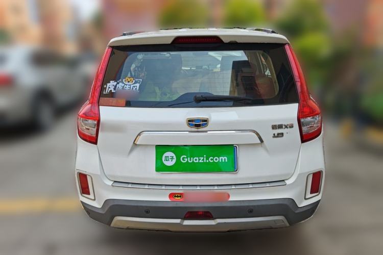 Used Geely Auto Vision X6 2016 1.8L Manual Luxury Model Rear