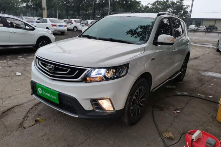 Used Geely Auto Vision X6 2016 1.3T CVT Luxury Model Guazi used car, China used car export, Used car for sale, Used Geely Auto cars, Cheapest cars for sale