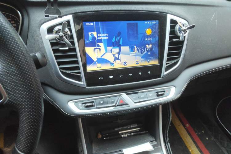 Used Geely Auto Vision X6 2018 1.8L Manual 4G Connect Luxury Edition Audio And AC Panel