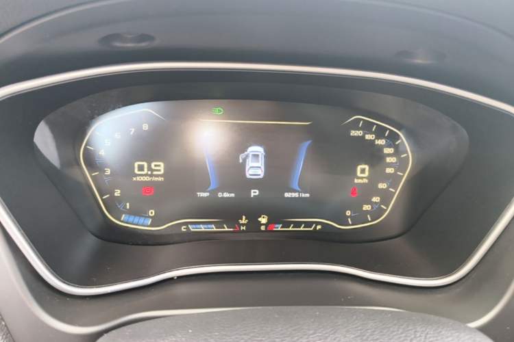 Used Geely Auto Vision X6 2018 1.4T CVT 4G Connected Luxury Version Instrument Cluster