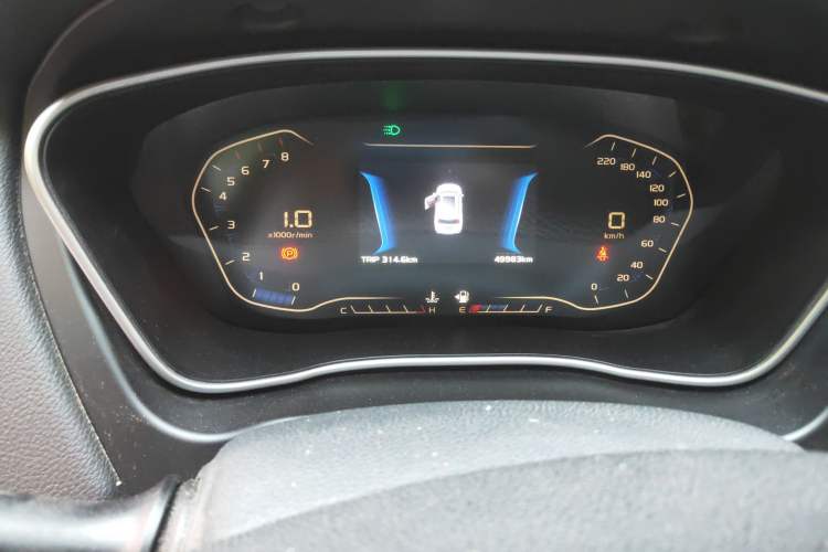 Used Geely Auto Vision X6 2018 1.8L Manual 4G Connect Luxury Edition Odometer Close Up