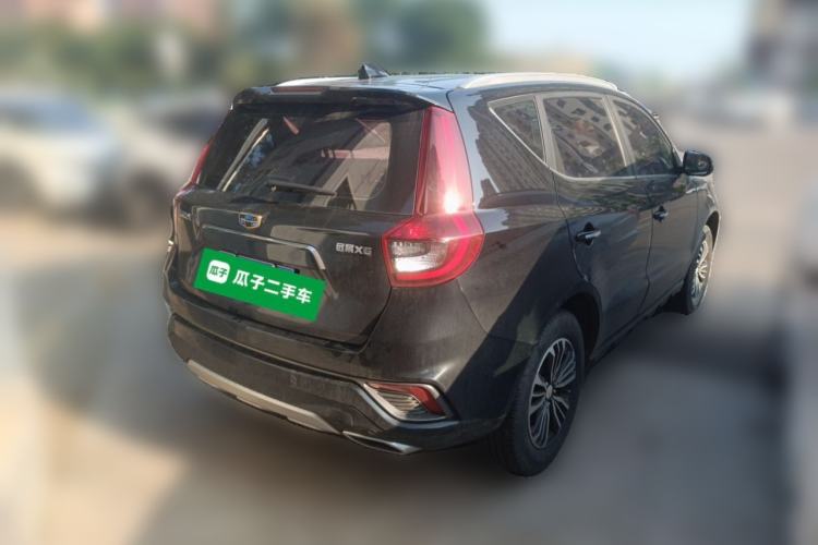 Used Geely Auto Vision X6 2018 1.8L Manual 4G Connect Luxury Edition Rear Right 45 Deg
