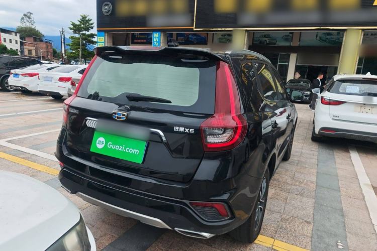 Used Geely Auto Vision X6 2018 1.4T CVT 4G Connected Luxury Version Rear Right 45 Deg