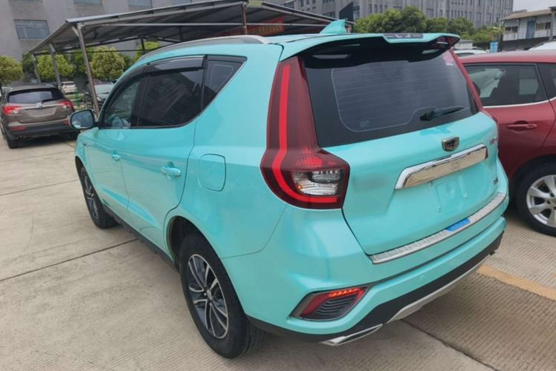 Used Geely Auto Vision X6 2018 1.4T CVT 4G Connected Luxury Version Rear Left 45 Deg
