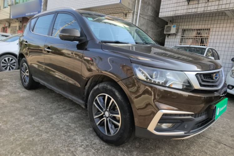 Used Geely Auto Vision X6 2018 1.4T CVT 4G Connected Flagship Edition Front Right 45 Deg
