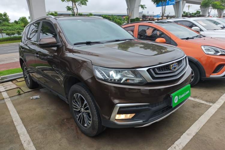 Used Geely Auto Vision X6 2018 1.8L Manual 4G Connect Luxury Edition Front Right 45 Deg