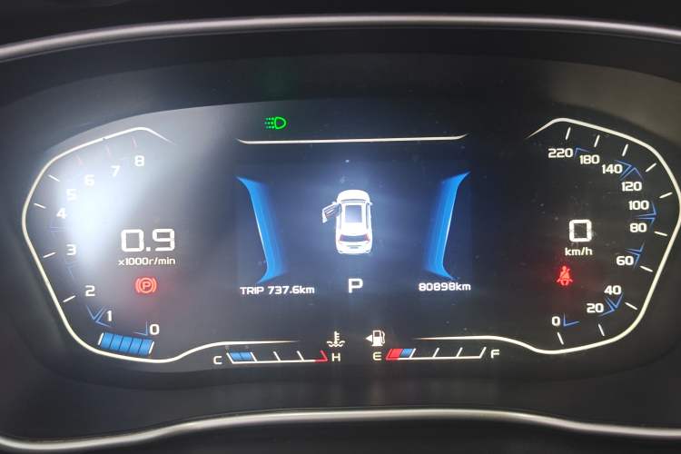 Used Geely Auto Vision X6 2018 1.4T CVT 4G Connected Luxury Version Instrument Cluster