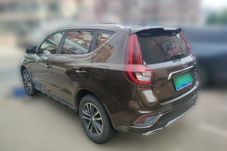 Used Geely Auto Vision X6 2018 1.4T CVT 4G Connected Flagship Edition Rear Left 45 Deg