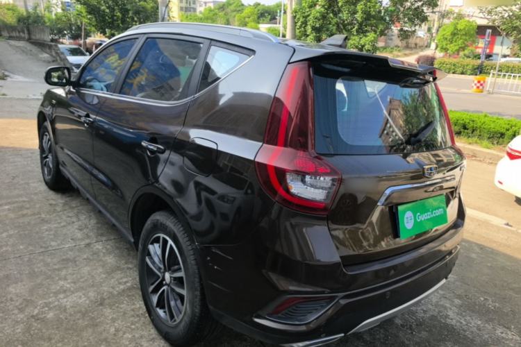 Used Geely Auto Vision X6 2018 1.4T CVT 4G Connected Flagship Edition Rear Left 45 Deg