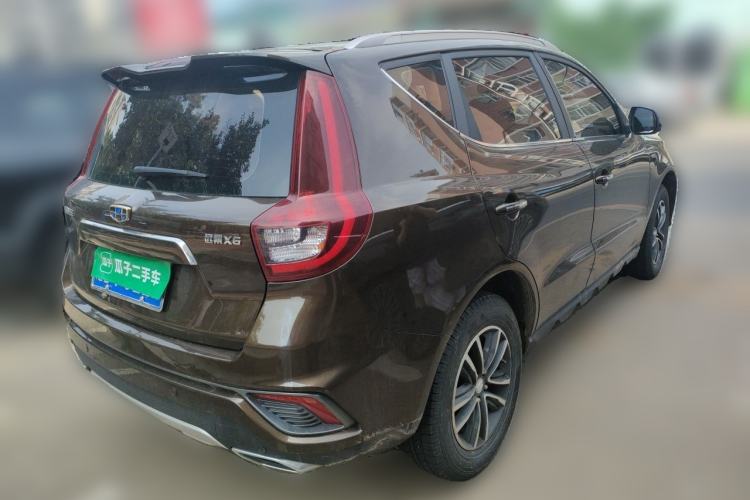 Used Geely Auto Vision X6 2018 1.4T CVT 4G Connected Flagship Edition Rear Right 45 Deg