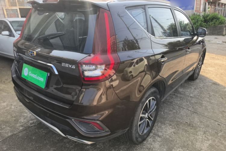 Used Geely Auto Vision X6 2018 1.4T CVT 4G Connected Flagship Edition Rear Right 45 Deg