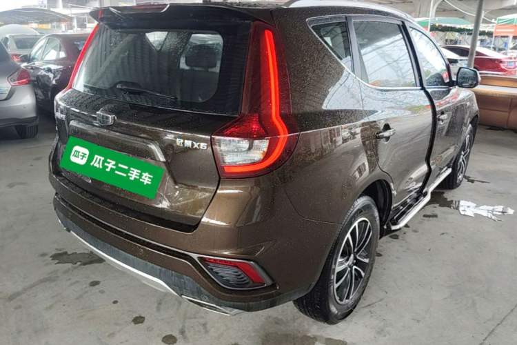 Used Geely Auto Vision X6 2018 1.4T CVT 4G Connected Flagship Edition Rear Right 45 Deg