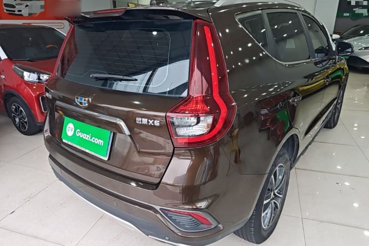 Used Geely Auto Vision X6 2018 1.4T CVT 4G Connected Luxury Version Rear Right 45 Deg