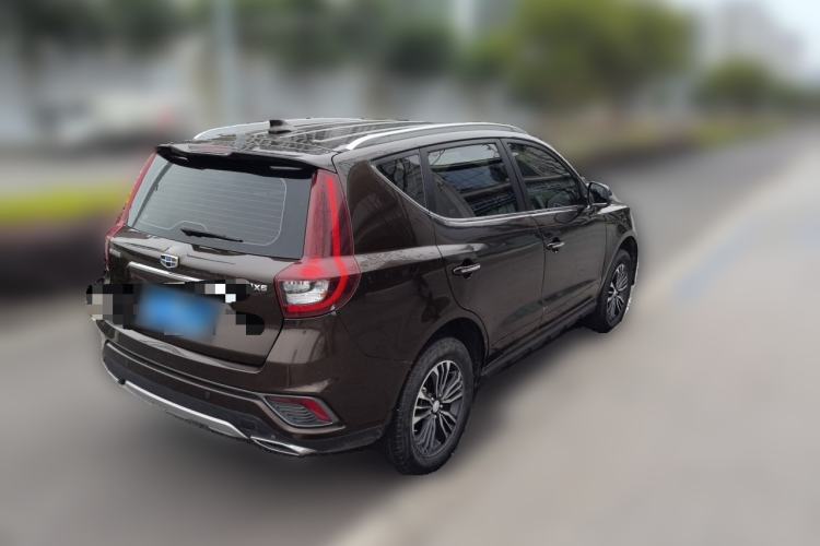 Used Geely Auto Vision X6 2018 1.8L Manual 4G Connect Luxury Edition Rear Right 45 Deg