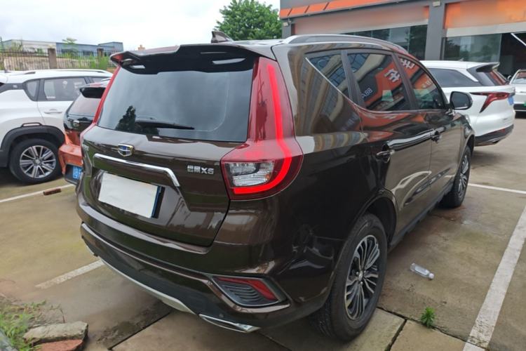Used Geely Auto Vision X6 2018 1.8L Manual 4G Connect Luxury Edition Rear Right 45 Deg