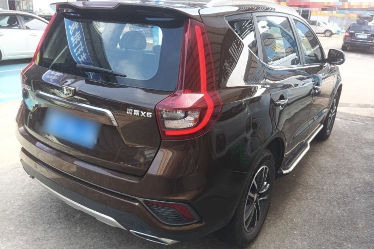 Used Geely Auto Vision X6 2018 1.4T CVT 4G Connected Flagship Edition Rear Right 45 Deg